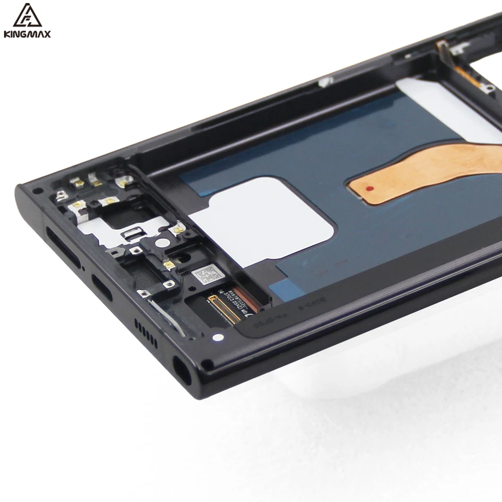 Touch Screen Panel for Samsung Galaxy S22 Ultra 5G Screen Replacement S908 S908B S908U Samsung LCD Display Fingerprints Frame