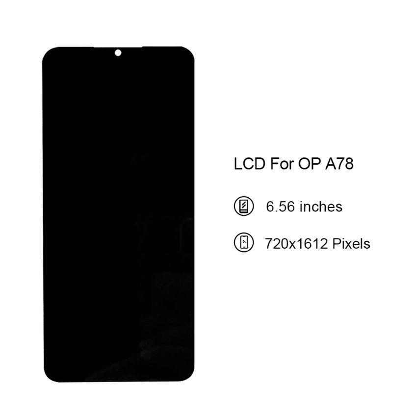 Wholesale Original LCD Display Oled Touch Screen For OPPO A78 4G Mobile Phone LCD For Reno A78 4G