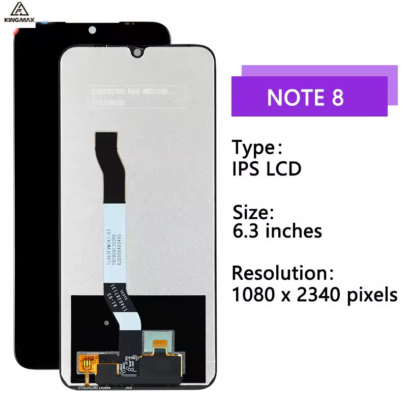 Original pantalla redmi note 8 lcd For Xiaomi redmi note 8 display mobile phone Lcds For redmi note 8 screen Replacement