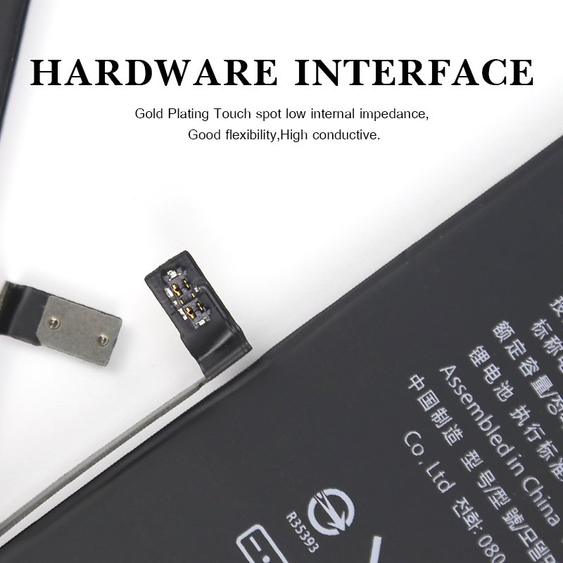 Mobile phone battery For iphone 5 6 6s 6splus 7 7plus 8 8p plus X XR XS M 11 12 Rechargeable Batteries Battery Adhesive Sticker
