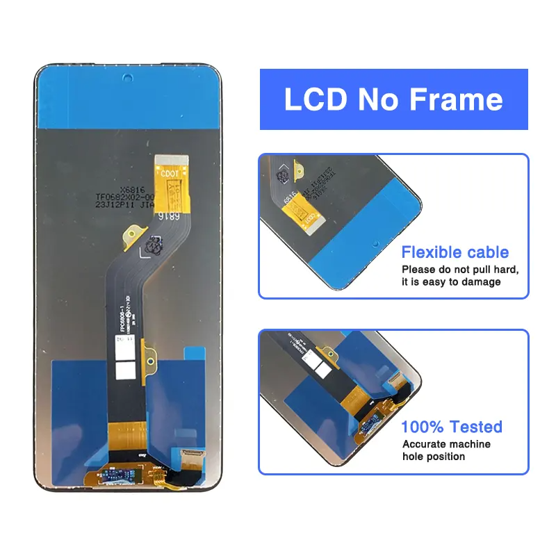 Mobile Phone LCDs for Tecno Pova Neo 3 Pantallas de Telefono Movil para Tecno Pova Neo 3