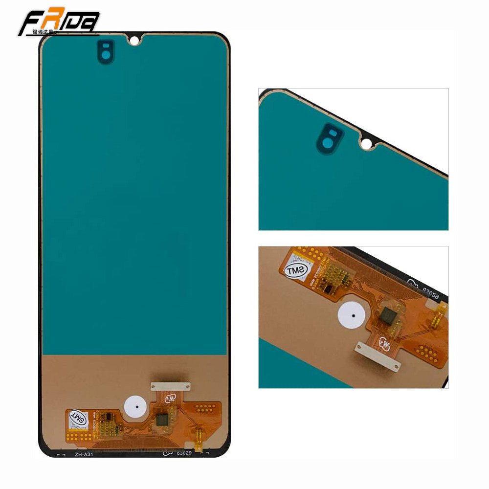 Factory price mobile phone LCD For Samsung Galaxy A31 lcd Touch Screen display With frame