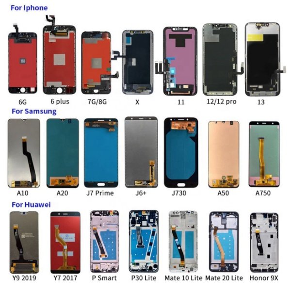 Factory Mobile Phone Parts screen for Samsung A52 LCD pantalla display