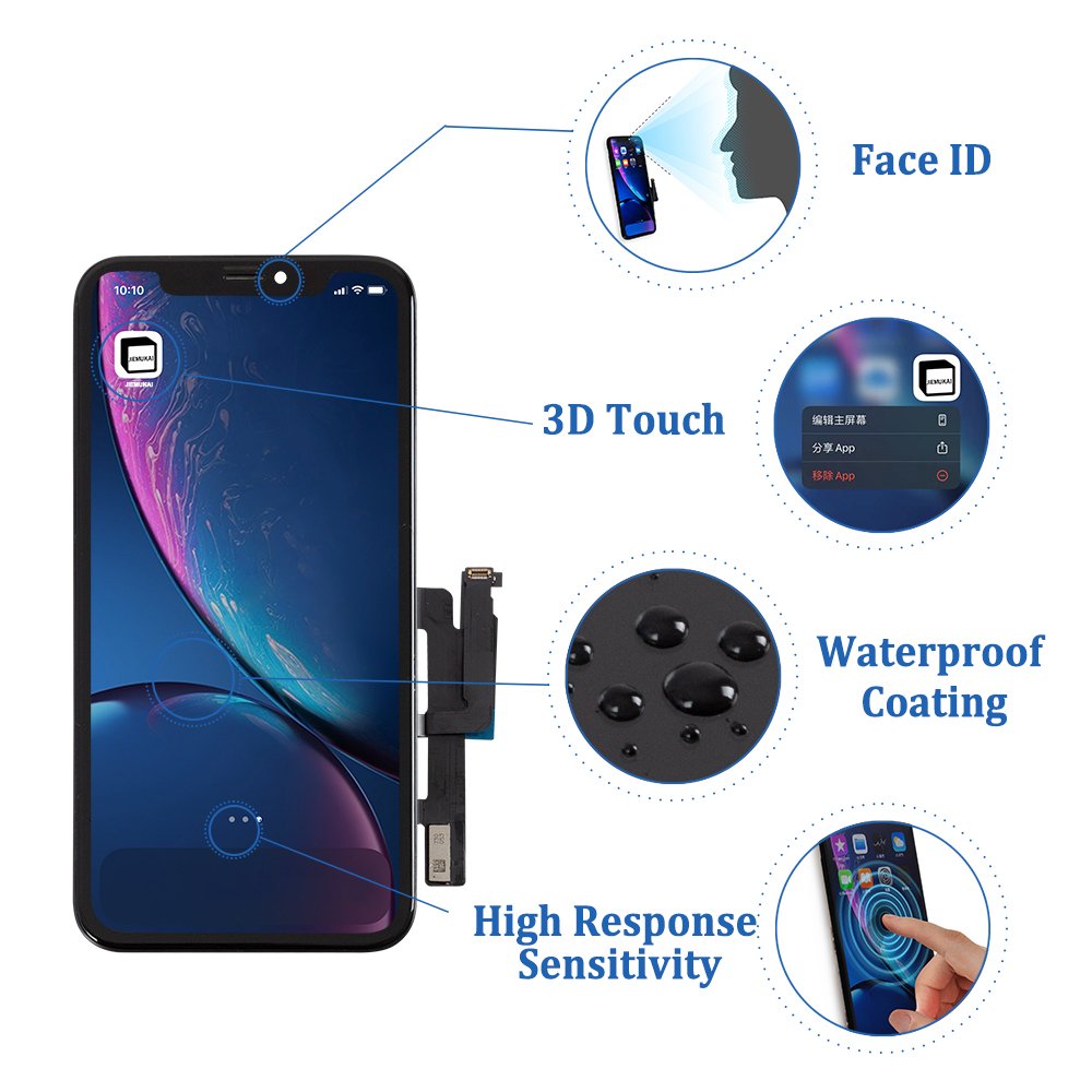 Incell Factory Price Mobile Phone Lcds For Iphone 6 6S Plus 7 Plus 8 Plus Iphone X Xr Xs Max 11Pro 12 Pro Max Lcd Screen