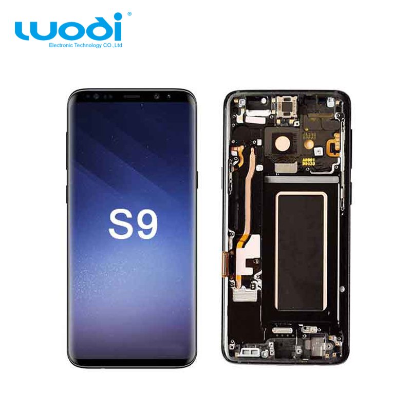 Stock Available wholesale lcd for samsung screen para phone replacement for samsung s9 with frame Pure pantalla