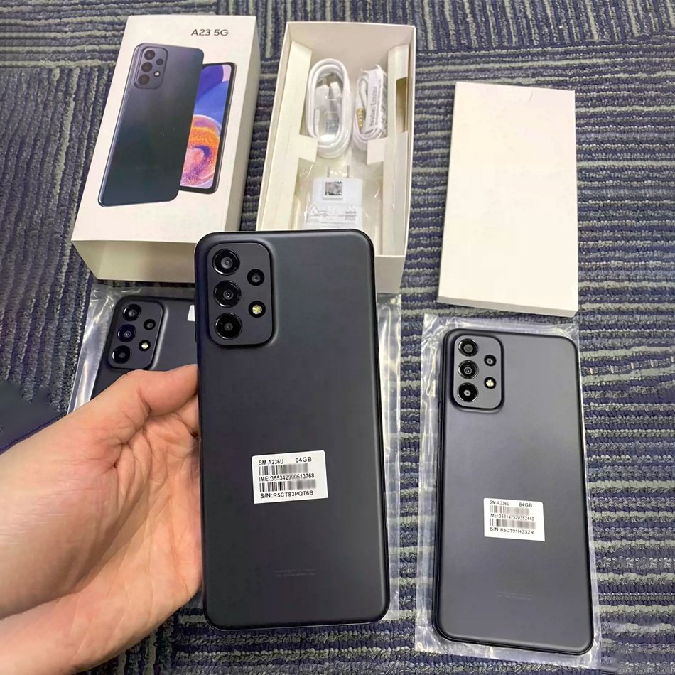 USA global version mobile phones A23 5G smartphone wholesale brand Cell phone A12 A13 A22 A33 A52 celulares smart phone
