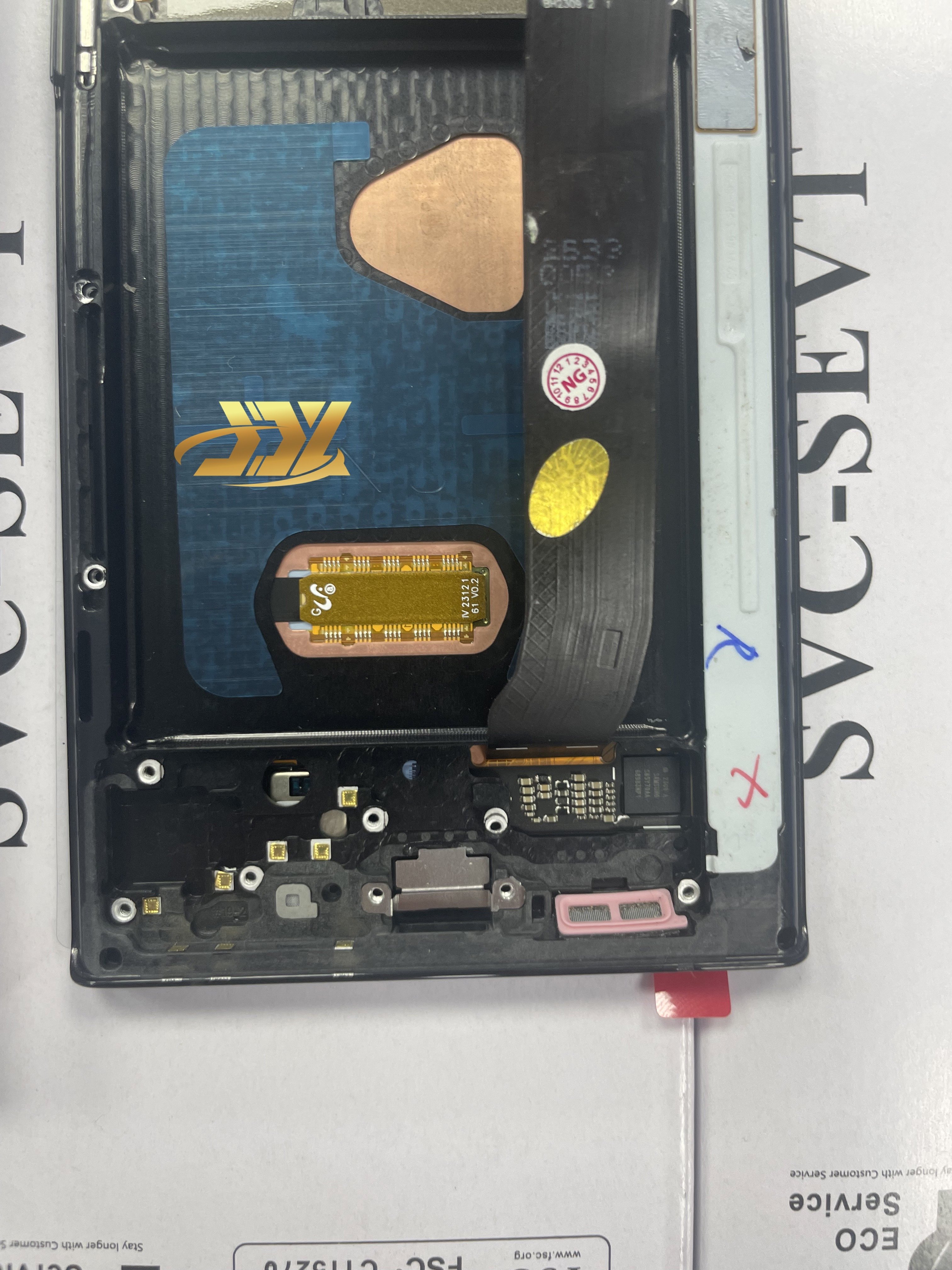 wholesale Note 20u LCD original Pantalla Note 20 Ultra Screen Lcd for Samsung Note 20 Ultra Display Replacement