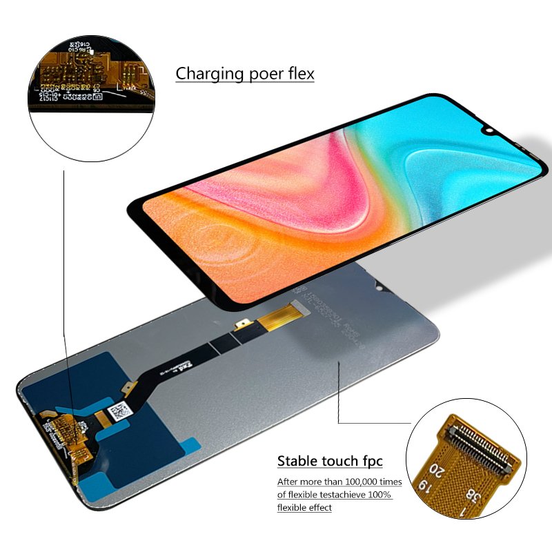 Original Lcd Screen touch Hot 11 x662 lcd Mobile Phone Lcds for Infinix tecno x662 display screen Replacement