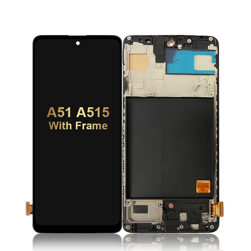 Wholesale Mobile Phone Lcds For Samsung A32 4g A41 A51 A515 A52 A52s 5G With Frame Display Screen Touch Digitizer Replacement