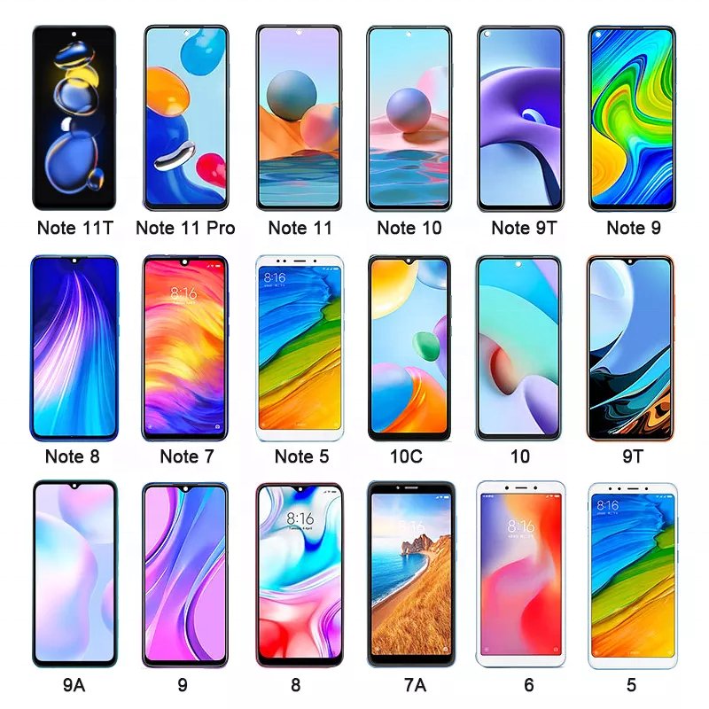 Cell Phone Parts Different Brands Model Mobile LCD Complete Digitizer Mobile Phone LCDs Assembly Touch Screen Display