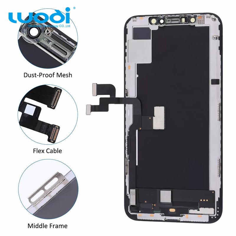 High quality touch phone screen digitizer for iphone lcd gx mobile phone lcds for Iphone XS Xs pantallas mobile spare parts