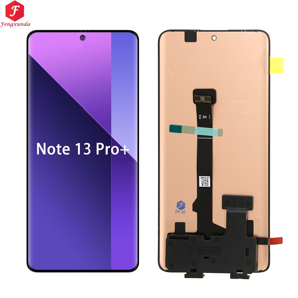 Mobile phone lcds for Xiaomi Redmi note 13 pro + lcd touch screen replacement for Xiaomi Redmi note 13 pro plus display