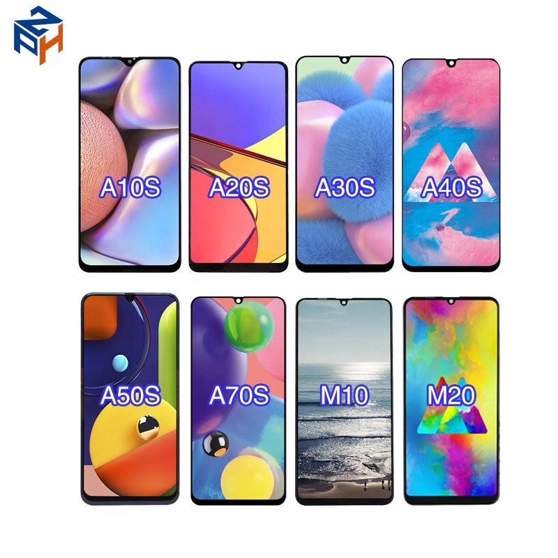 Mobile phones lcds For Samsung A10 A10S A11 A12 A20 A20E A20S A21 A21S A30 A30S A40 A50 A51 A71 Display Touch Screen With Frame
