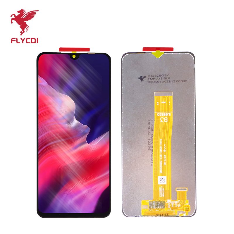 FLYCDI Wholesale Mobile Phone LCD for samsung A12 A02 incell Replacement LCD display cell phone screen touch screen