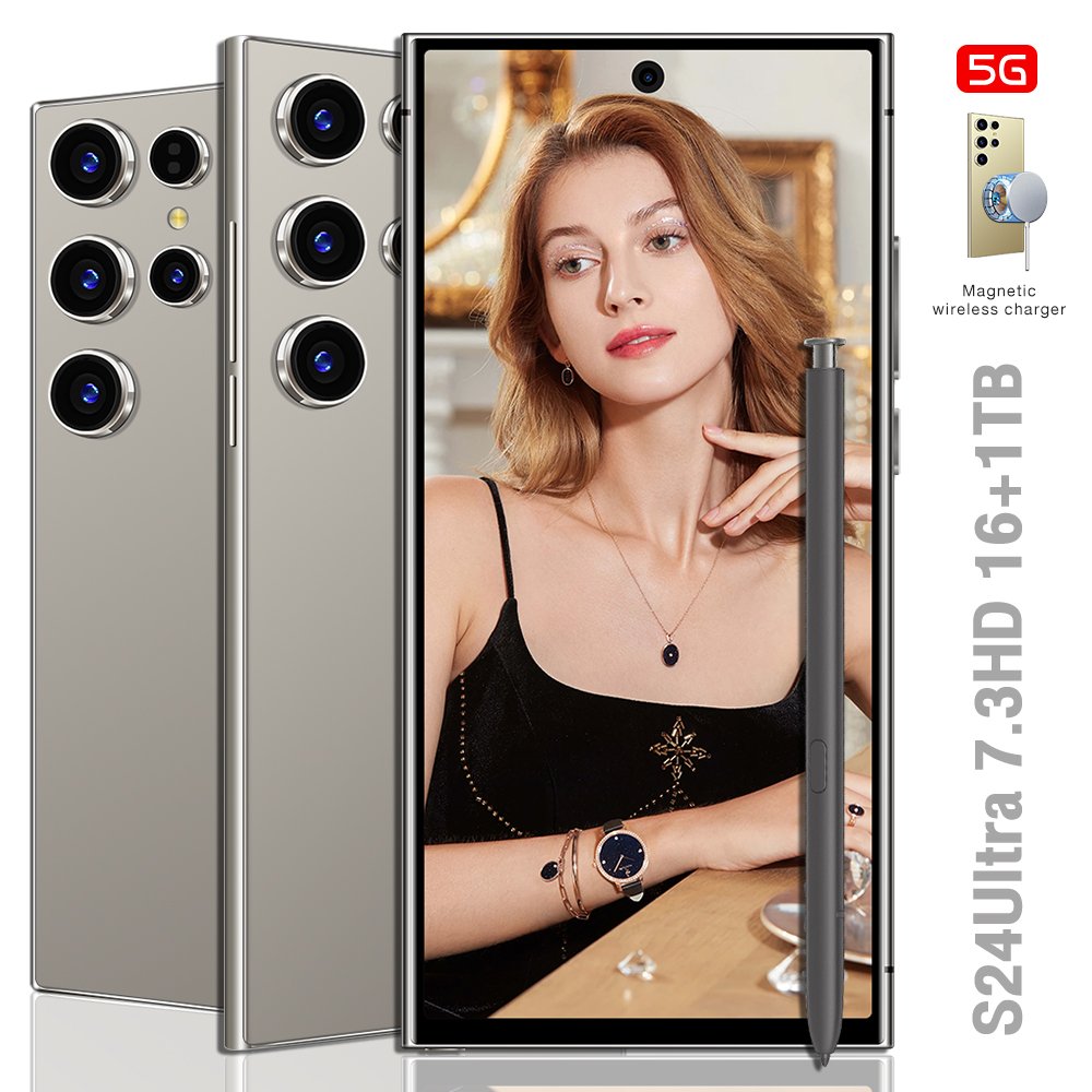 Slimoro Seco Hand 1TB S For Umsung S24 Ultra Phone Original Cheap Phone 5G Smartphone Cash On Delivery 5G Mobile Phone New 2024