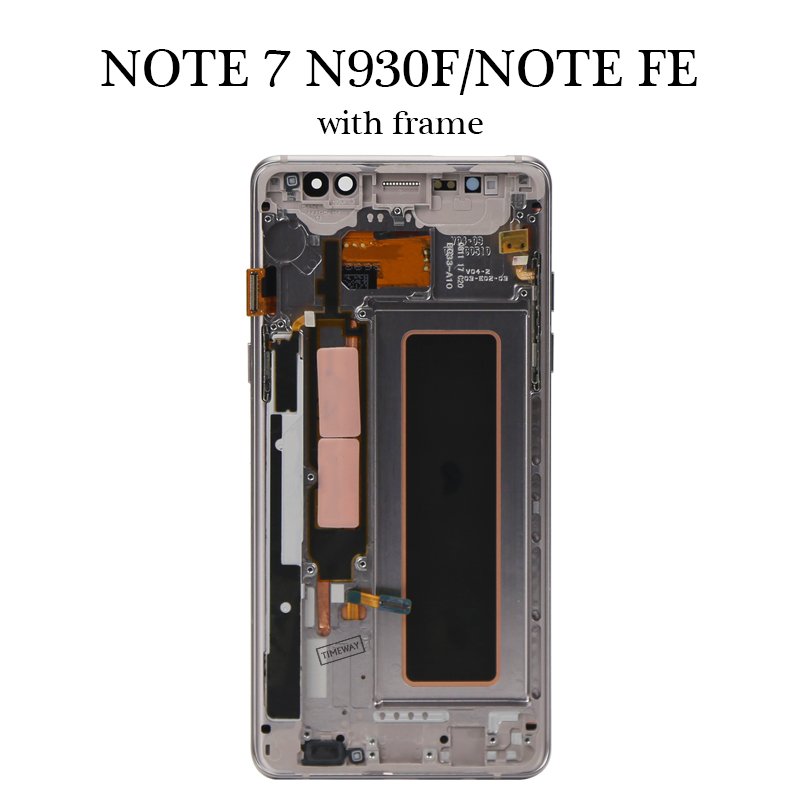 Mobile phone lcd Display For Samsung Galaxy Note 5 N930F Note FE LCD Panel With Touch Screen Replacement samsung not10 plus lcd
