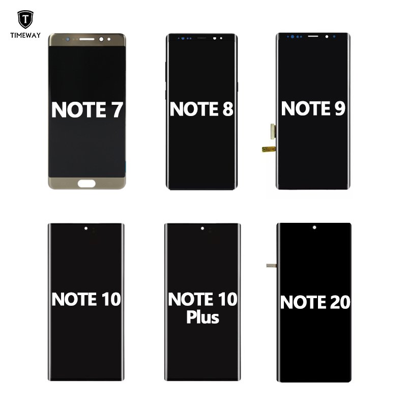 Mobile phone lcd Display For Samsung Galaxy Note 5 N930F Note FE LCD Panel With Touch Screen Replacement samsung not10 plus lcd