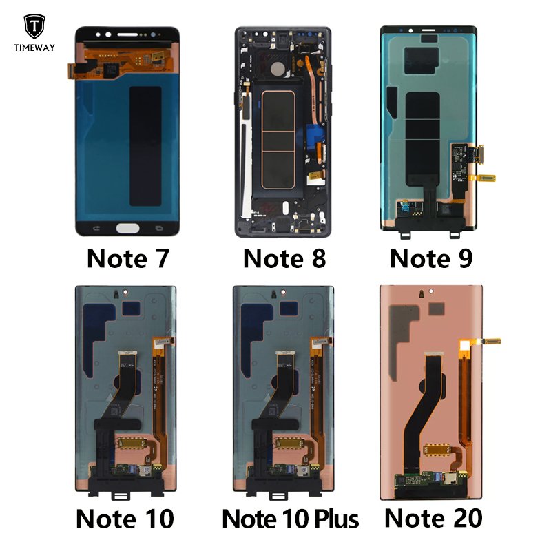 Mobile phone lcd Display For Samsung Galaxy Note 5 N930F Note FE LCD Panel With Touch Screen Replacement samsung not10 plus lcd