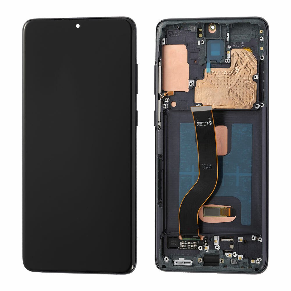 Mobile Phone LCD Screen for Samsung Galaxy S20 plus G985/G986 Display Screen Replacement Parts with Frame
