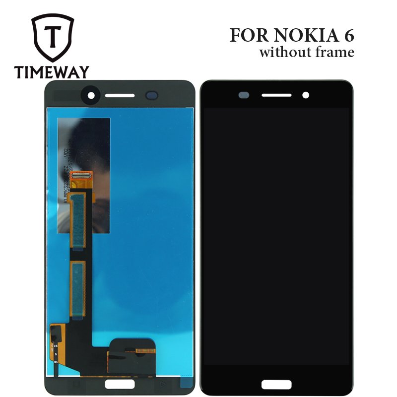mobile phone lcd for Nokia 6 N6 2017 display with touch digitizer assembly,for nokia TA-1000 TA-1021 TA-1033 TA-1025 lcd