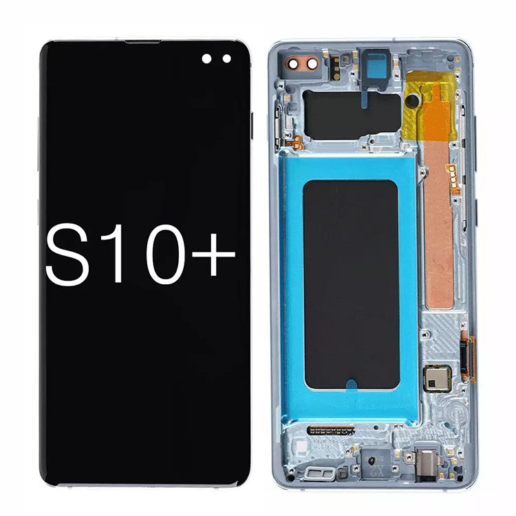 Best Selling Incell Orginal Mobile Phone Display Lcds Screen Replacement Twith Frame For Samsung Galaxy S10 Plus