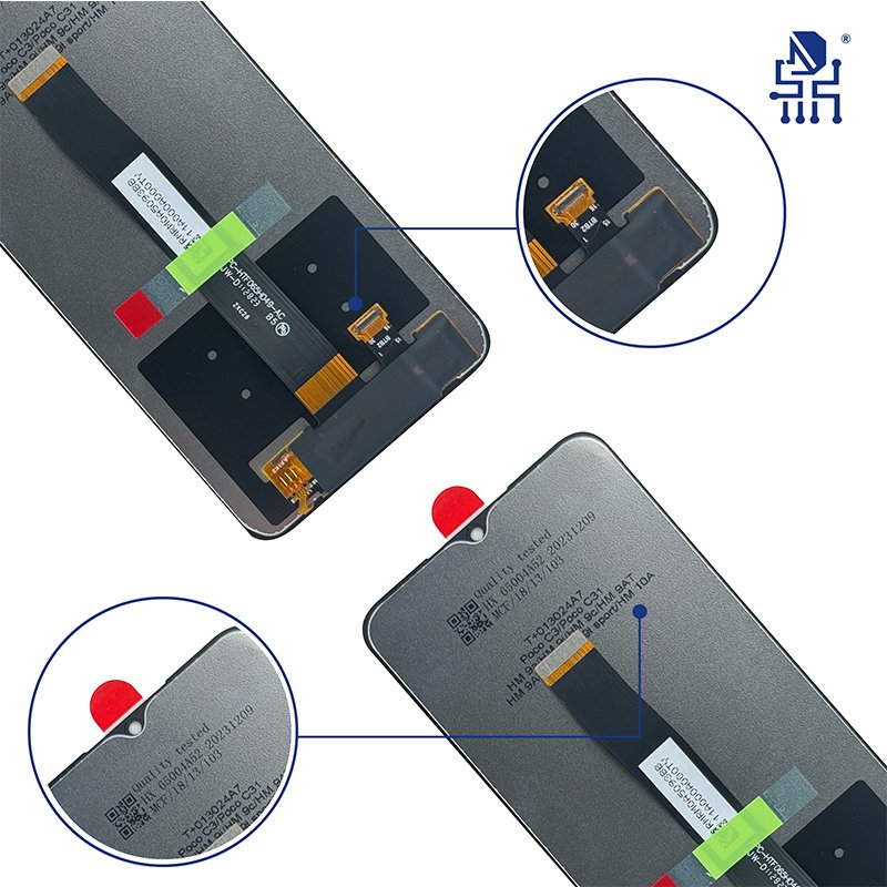 The display screen is suitable for Xiaomi Redmi 9A replacement mobile phone LCD screen and touch screen display