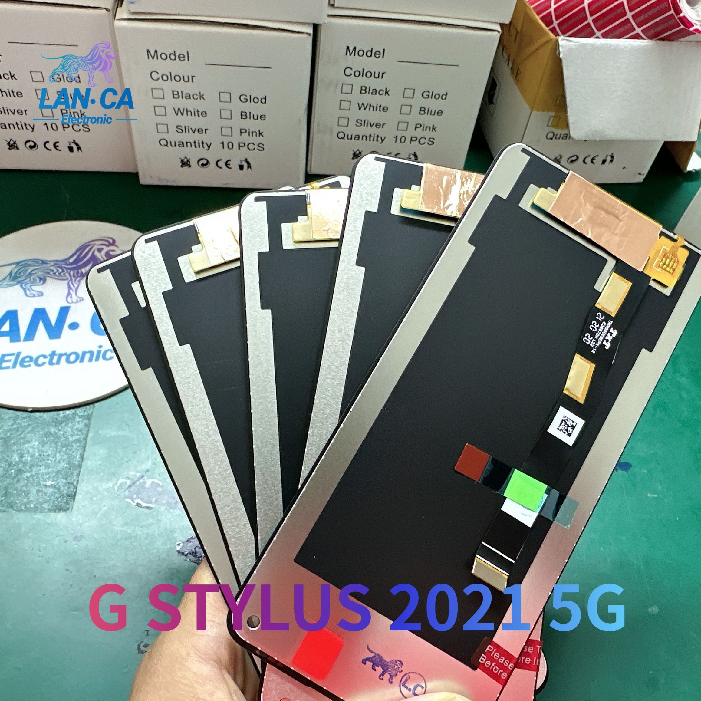Lcd Parts Screen Display Mobile Touch Pantallas Assemble Repair Phone Celulares G Series For Moto For Moto G Stylus 2021 5G