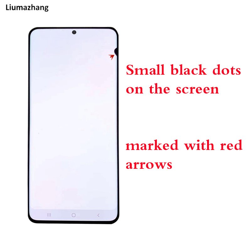 Original Mobile Phone LCDS For Samsung Galaxy S21 Plus S21 UltraDisplay Touch Screen Assembly With Dots