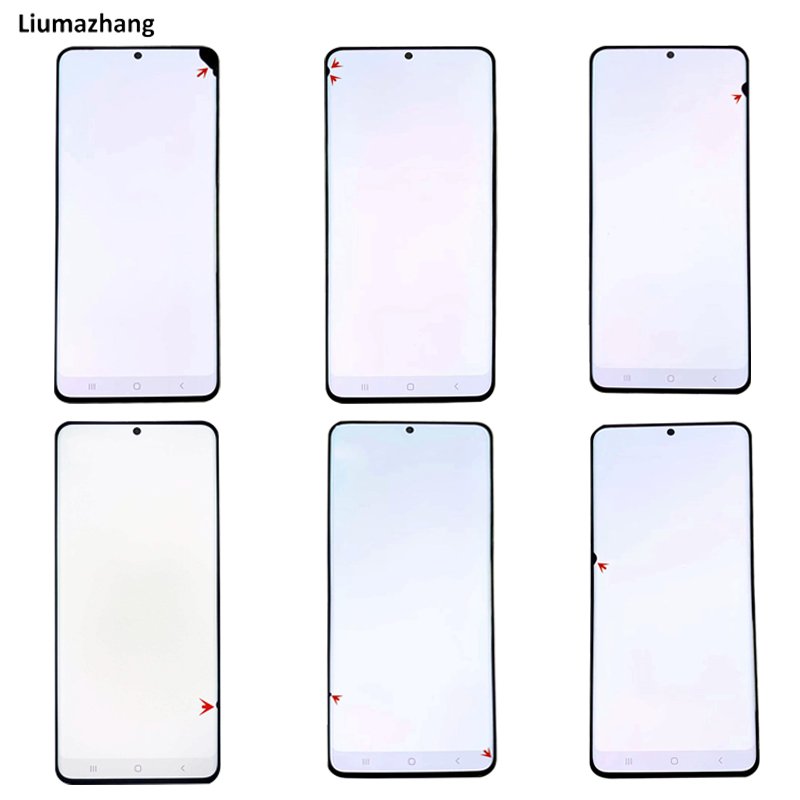 Original Mobile Phone LCDS For Samsung Galaxy S21 Plus S21 UltraDisplay Touch Screen Assembly With Dots