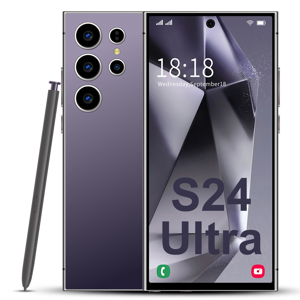 Medome 16+1TB S For Amsung S24 Ultra Feature Phone 5G Smartphone Low Price 5G Mobile Phone On Installment Mobile Phone Online 4G