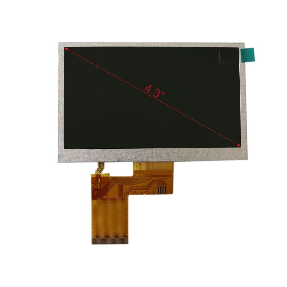 Most Popular 4.3 Inch FPC 480x272 Resolution Tft lcd Display Screen Module