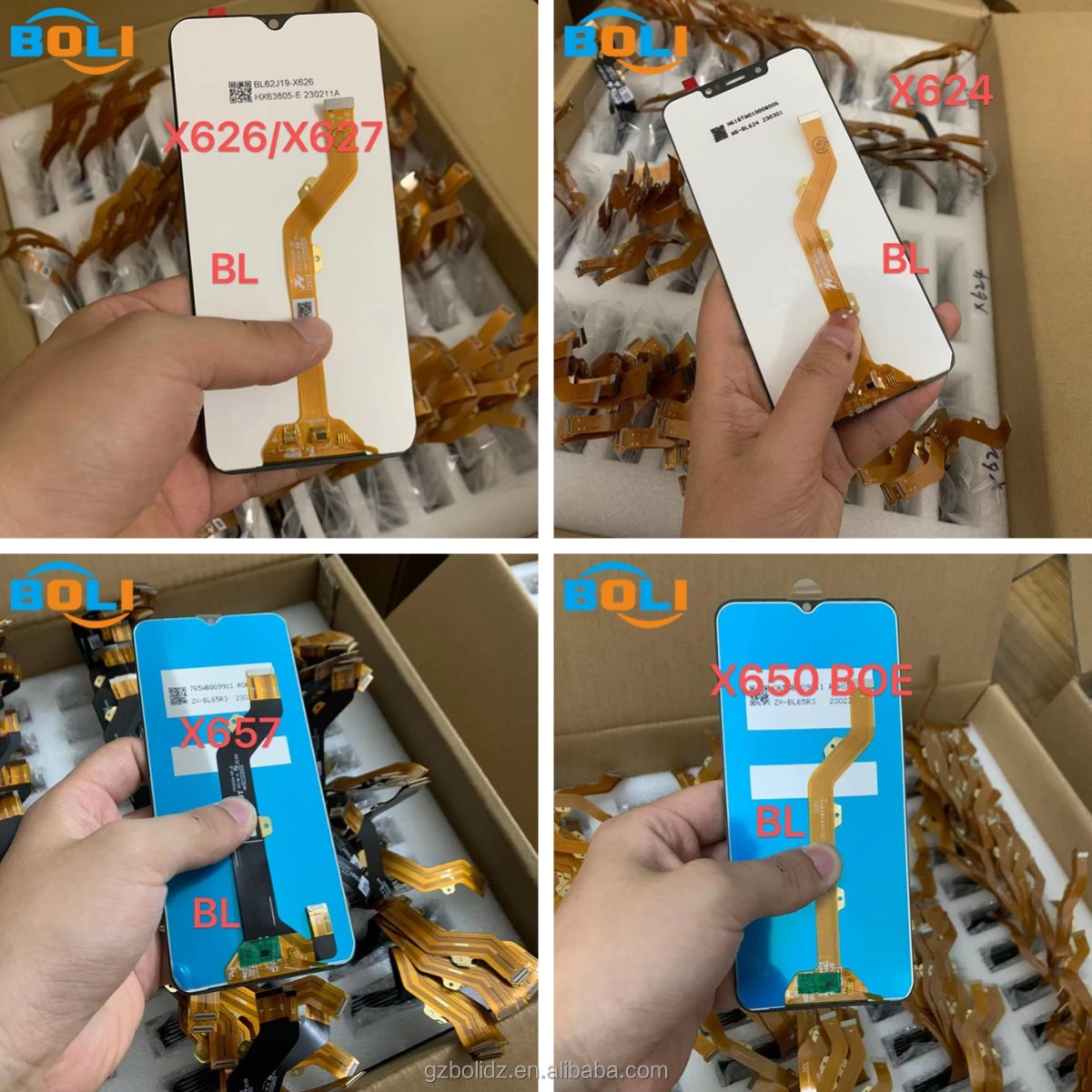 Mobile Phone LCDs Wholesale 100% Tested Different Brands Models for Xiaomi TCL Infinix Display For Samsung Lcd for Iphone Screen