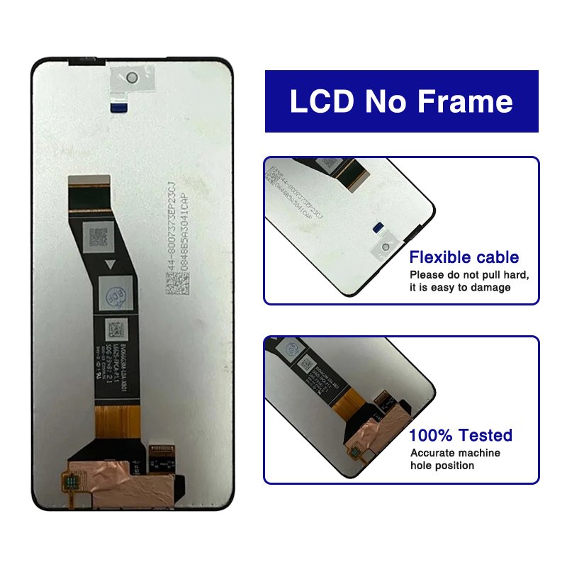 mobile phone LCDs for Motorola Moto G04 screen wholesale for Moto G04s display pantalla for Moto G04 XT2421 lcd screen