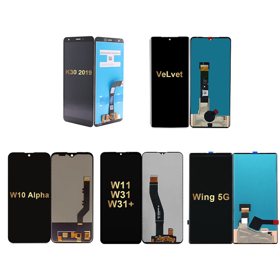 Replacement Pantalla Display Touch Screen Mobile Phone Lcd For LG VeLvet K30 2019 W10 Alpha W11 W31 W31+ Wing 5G