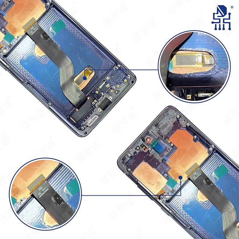 6.7 Inch Display Replacement LCD Screen for Samsung Galaxy S20+ 5G with Frame for Samsung Galaxy S20 Plus Touch Screen Digitizer