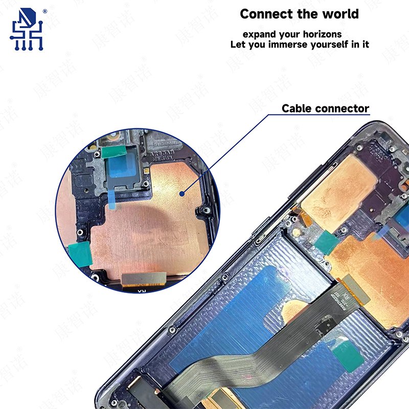 6.7 Inch Display Replacement LCD Screen for Samsung Galaxy S20+ 5G with Frame for Samsung Galaxy S20 Plus Touch Screen Digitizer