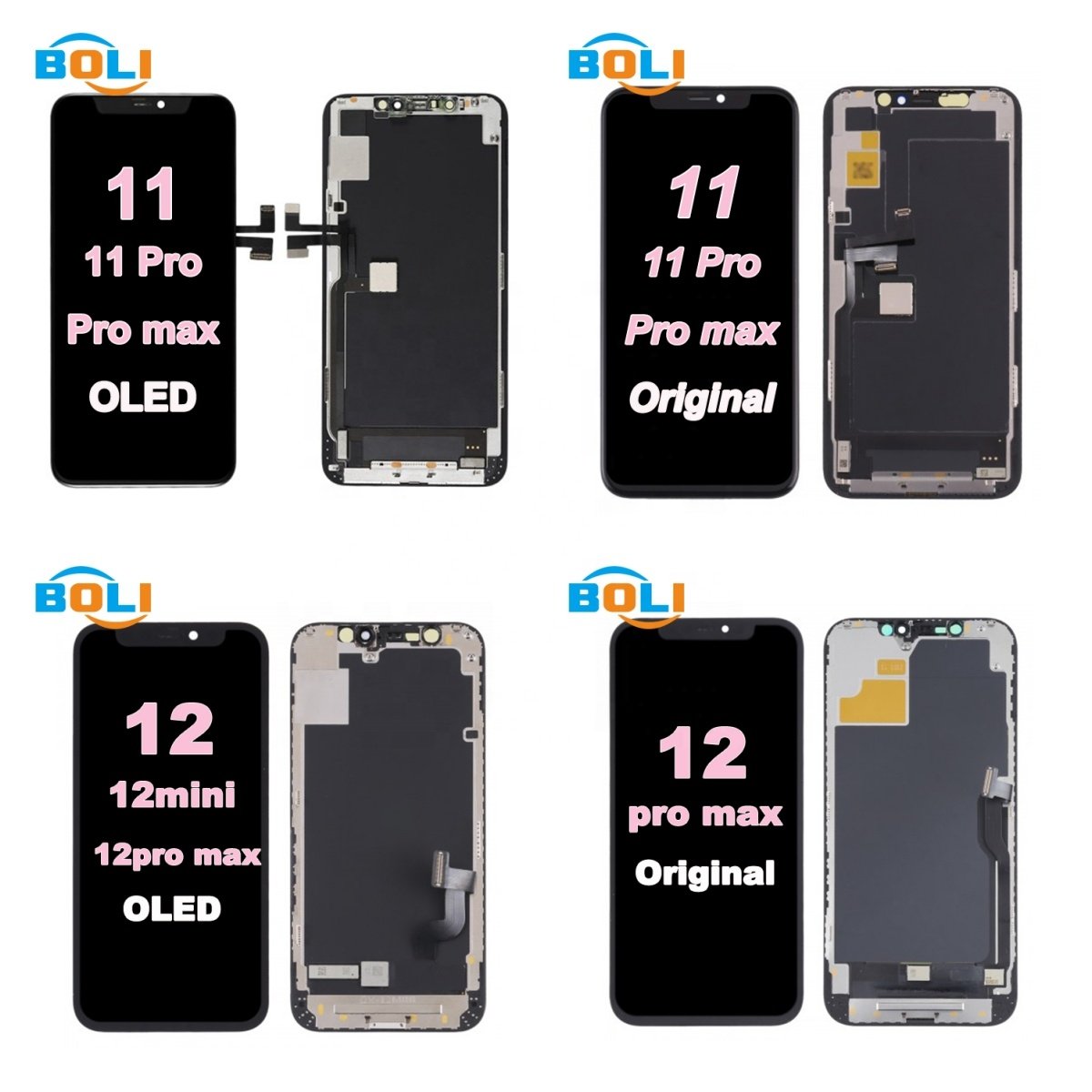 Factory Direct Oem Original Mobile Phone Lcd For Iphone 6s 7 8 Plus Display For Iphone X Xs Xr 11 12 13 14 15 Pro Max Lcd Screen