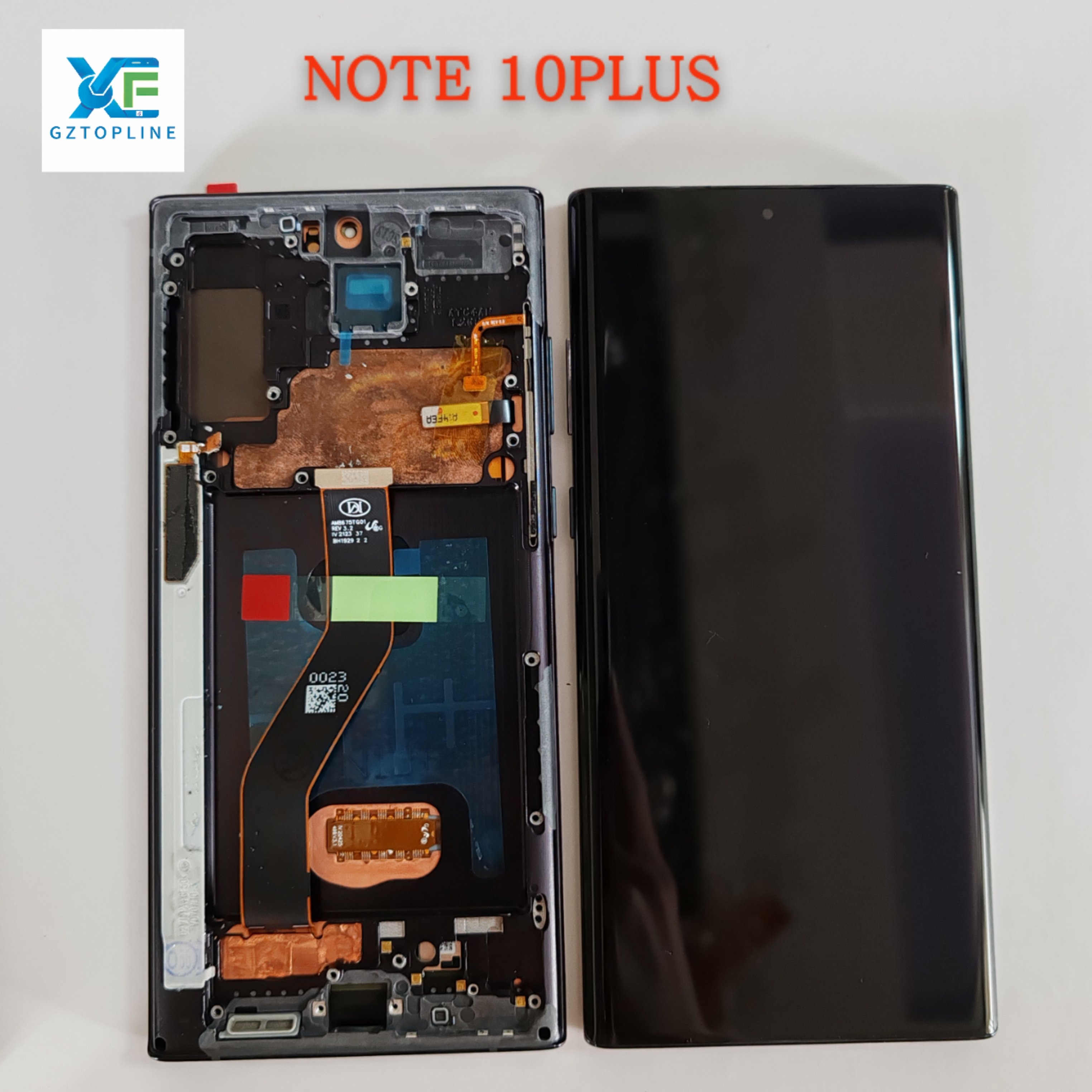 Mobile Phones Touch Lcd Monitors For Samsung Note 10 Plus Oled WF Lcd Screen Replacement