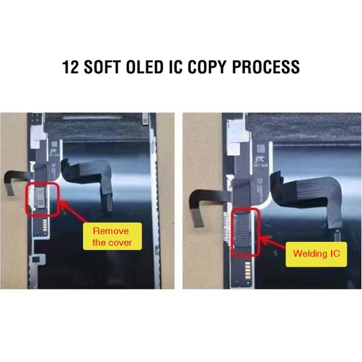 JK replacement for iPhone X 11 12 13 14 mobile phone touch display LCD screen incell IC transplant mobile phone lcds
