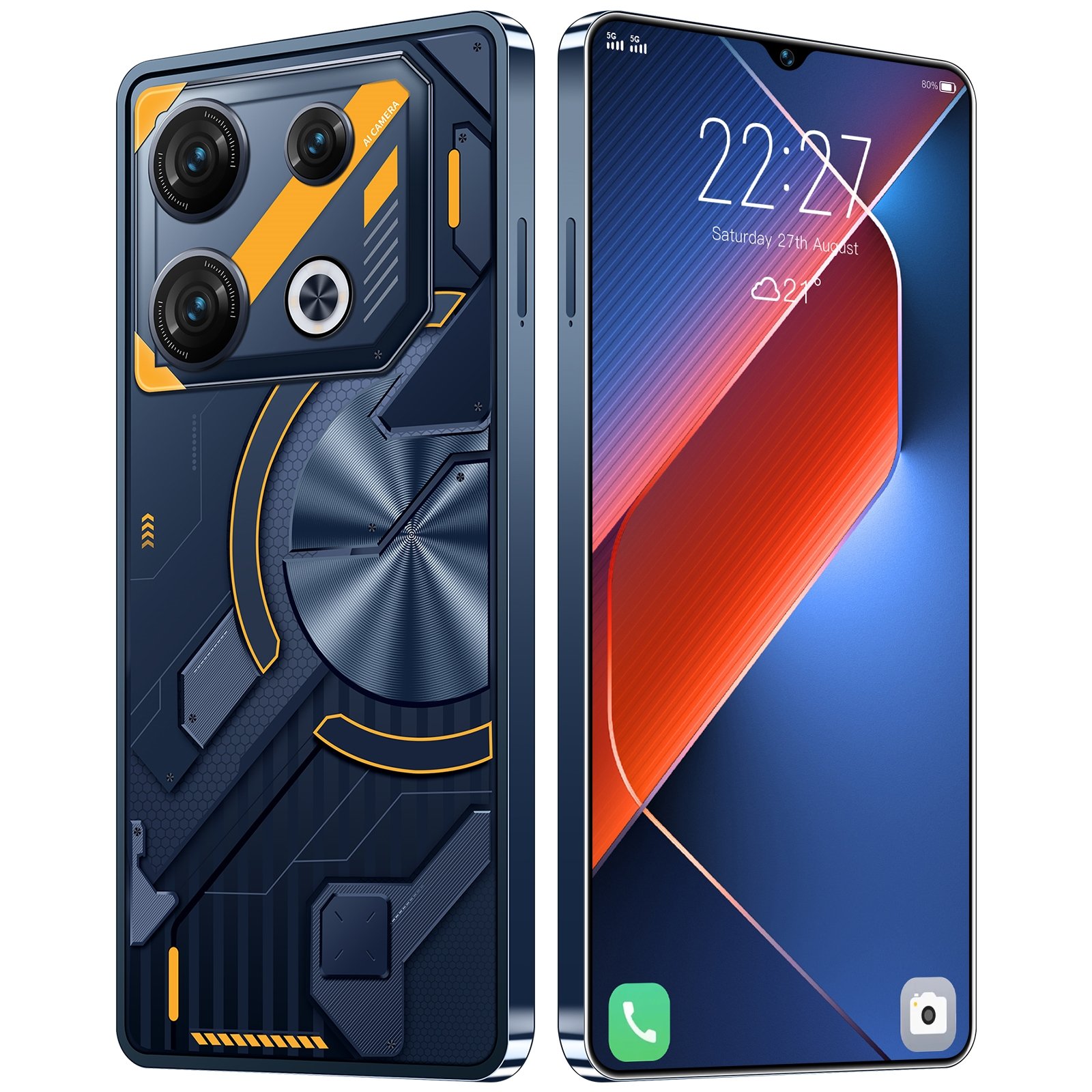 GT10 pro max pre paid-phone phones original button china mobile transparent phone