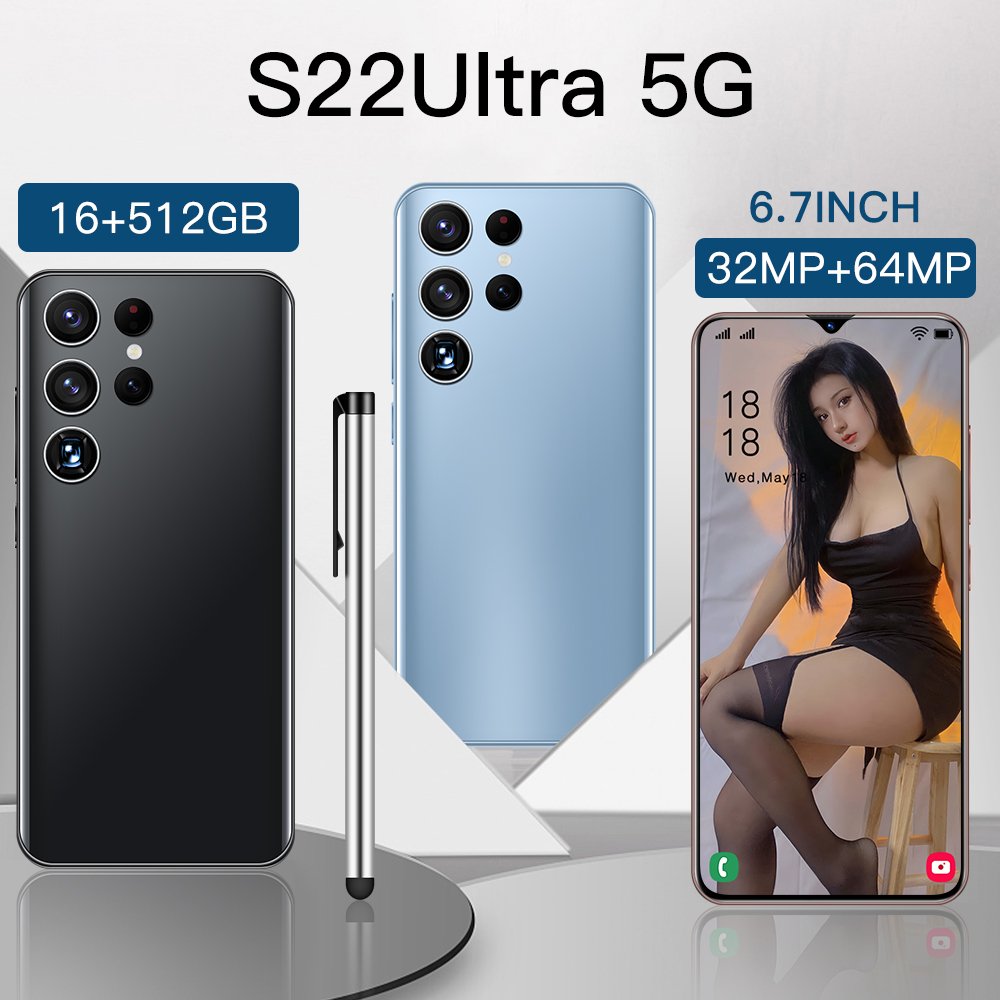 Medome Brand New Galaxay Amsung S22 Ultra 5G Smartphone Original 16G 512GB 6.7inc Mobile Phone Android Celular Telefono Low Pri