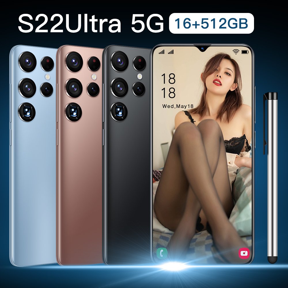 Medome Brand New Galaxay Amsung S22 Ultra 5G Smartphone Original 16G 512GB 6.7inc Mobile Phone Android Celular Telefono Low Pri