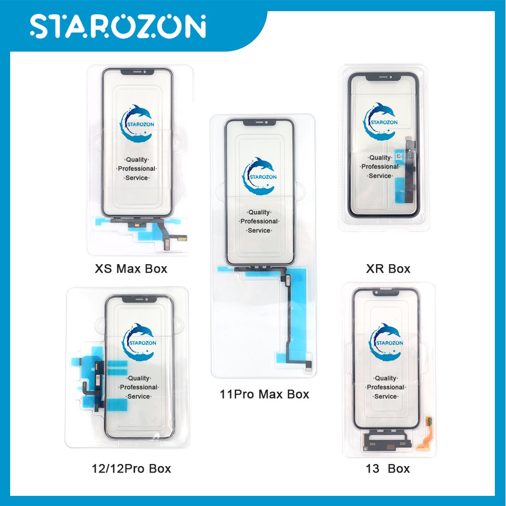 STAROZON Wholesales Mobile Phone Lcds Touch Screen Original Screen High Sensitive Phone Touch Screen For iphone x xs xsmax 11 12