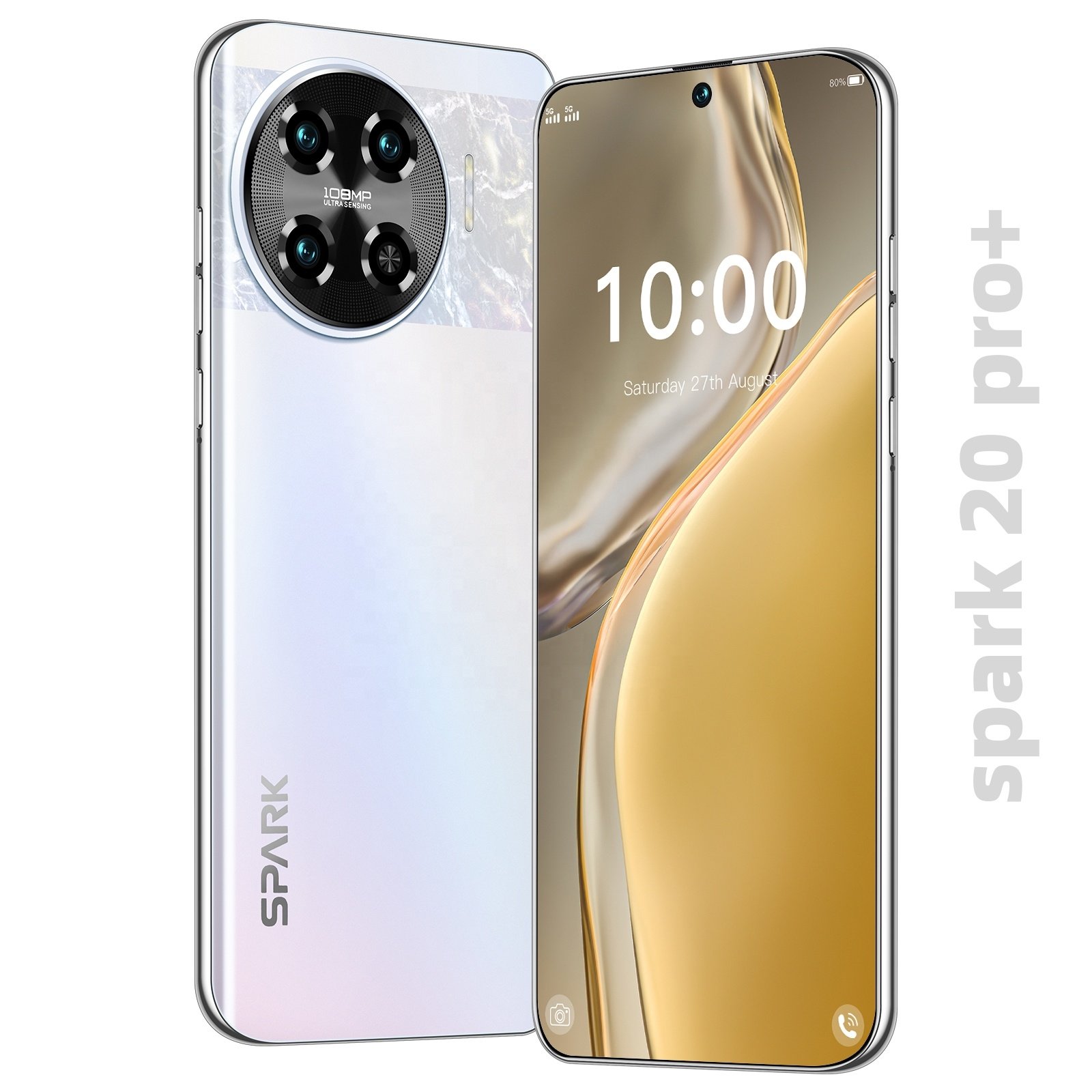 Hot selling global version Spark 20 Pro+ 4G 5G unlocked phone 16+256GB Android 14 Africa hot selling mobile 5G phone tecno phone