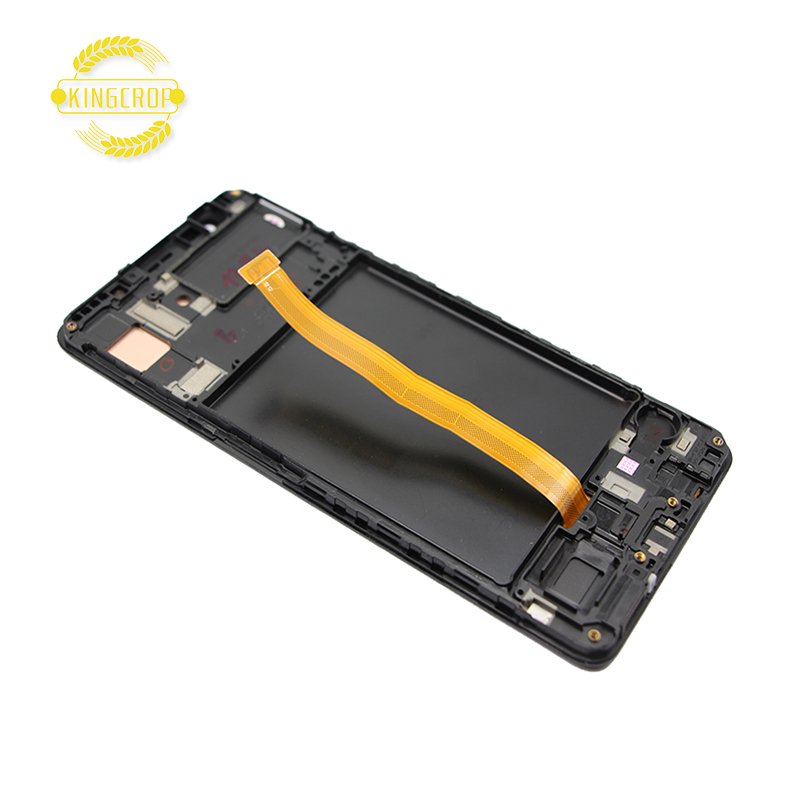 Super Amoled For Samsung Galaxy A7 2018 Mobile Phone LCD,For Galaxy A750 Screen,For Samsung A7 2018 A750 Display With Frame Part