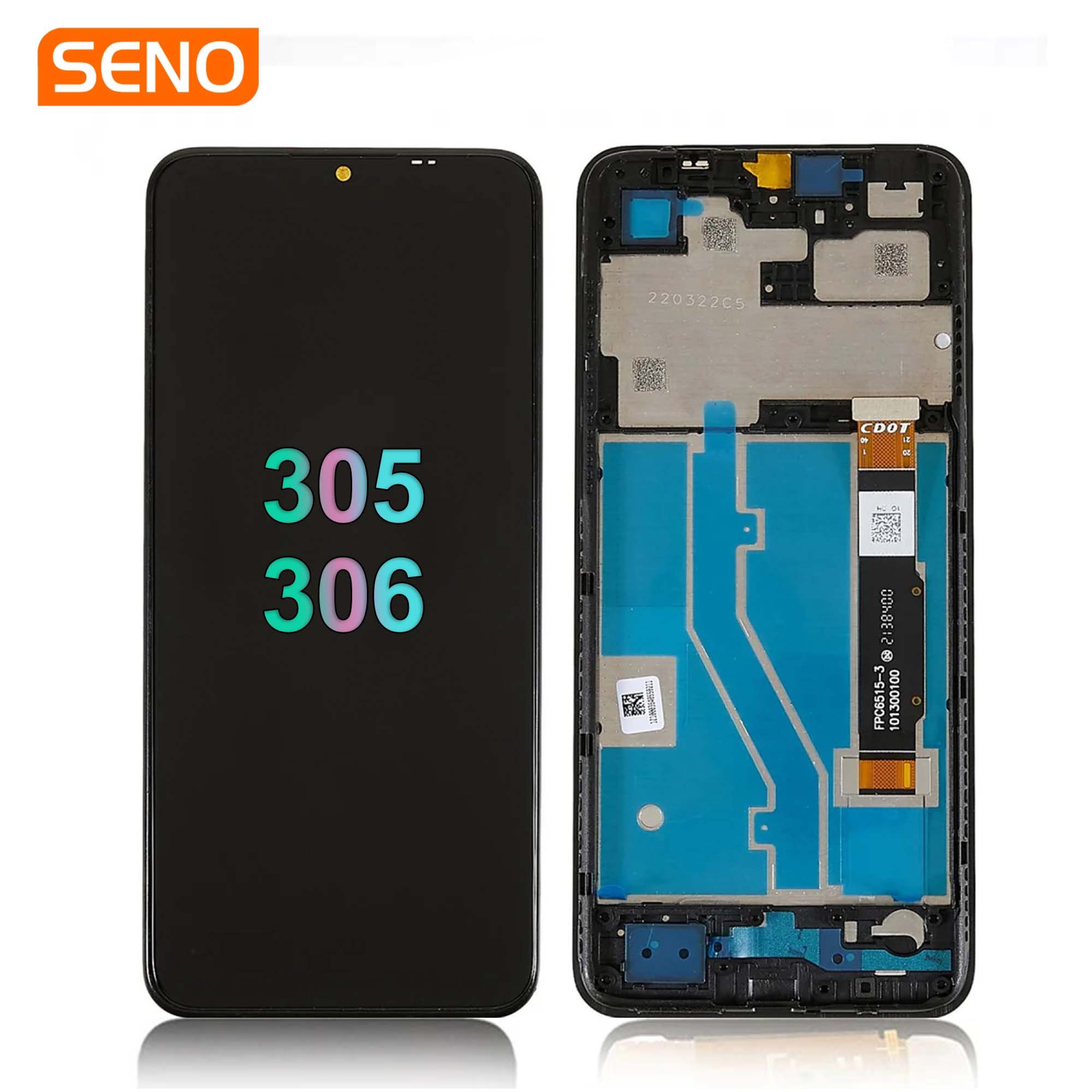 Factory Wholesale Mobile LCD Screen For TCL 205 305 306 403 406 408 Touch Screen LCD Display Touch Screen Digitizer Replacement
