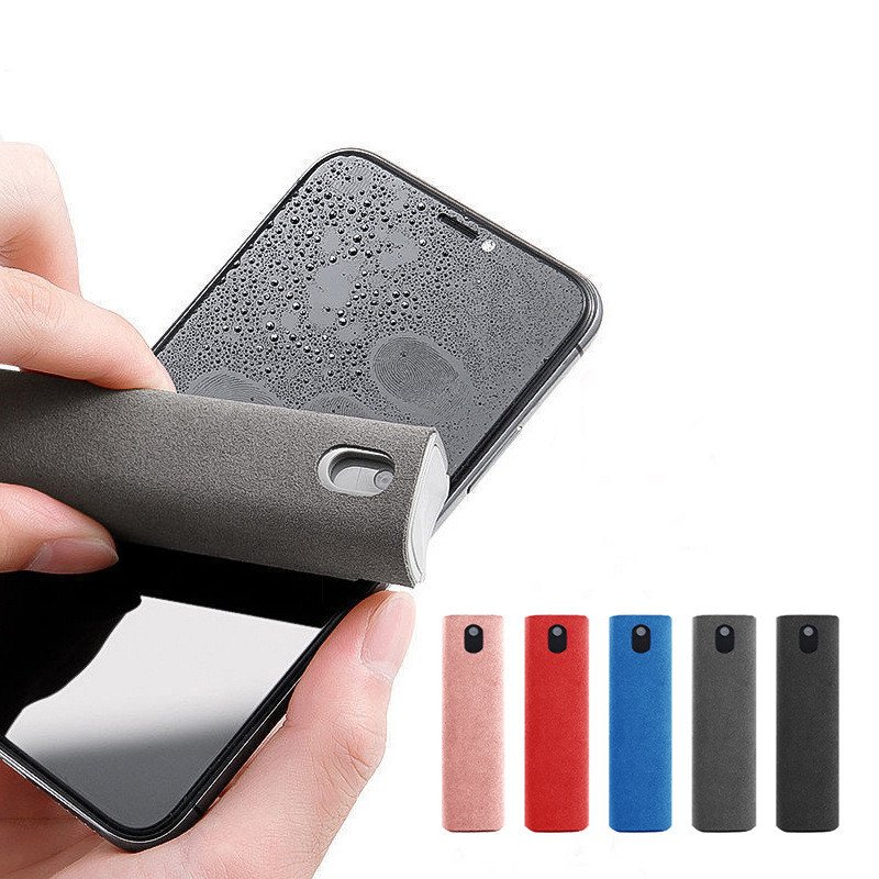 3 in 1 Portable Reusable electronics mobile phone pc tablet lcds screen Cleanser Spray microfiber Cleaning Kit