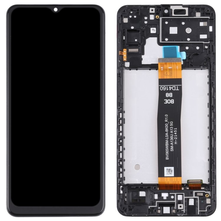 Mobile Phone Lcds For Samsung Galaxy A13 5G SM-A136U lcd Original screen Replacement For Samsung Galaxy A13 5G LCD with Frame