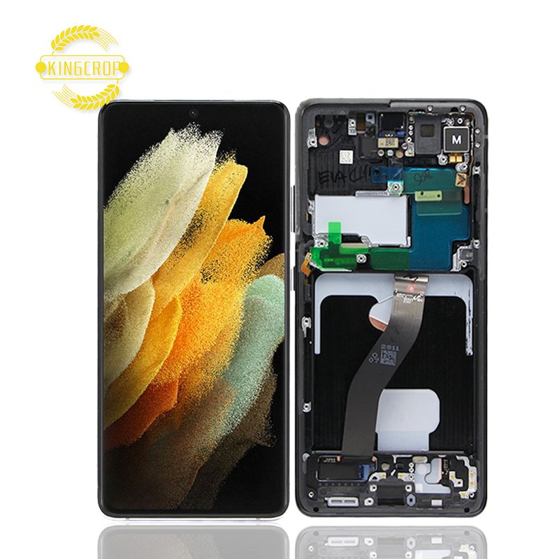 Lcd For Samsung S21 S21 plus s21 ultra Touch Screen Display Replacement Lcd with Frame For Samsung S21 S21 plus s21 ultra LCD