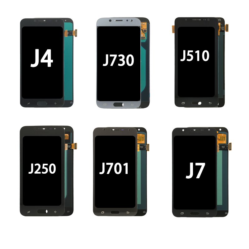 Mobile phone lcds For samsung Galaxy J7 SM-J700F J700-M J7008 LCD Display Touch Screen Assembly Replacement phone oled